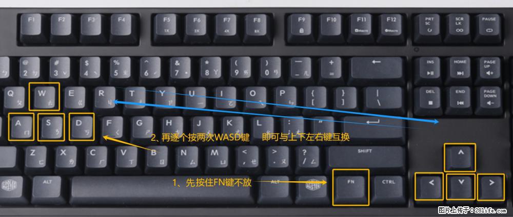 键盘，怎样把wasd键与上下左右方向键互换？ - 生活百科 - 长葛生活社区 - 长葛28生活网 changge.28life.net
